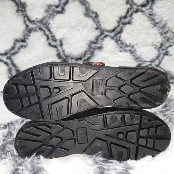 VANS Style 93 Red Tartan Plaid Mary Jane Sneakers Sz 6 - Picture 7 of 7